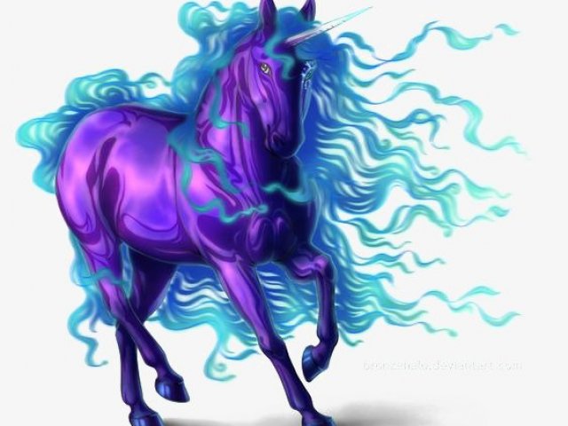 Unicórnio Incandescente